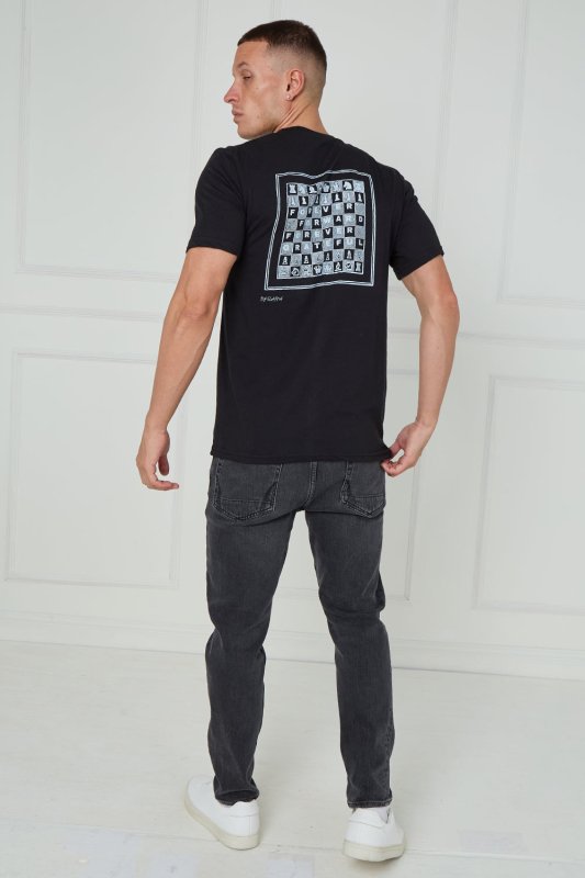 Men’s F.F.F.G Graphic T-Shirt with Back Logo - T-Shirt - British D'sire