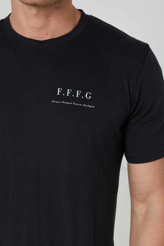 Men’s F.F.F.G Graphic T-Shirt with Back Logo - T-Shirt - British D'sire