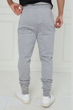 Men’s Grey Slim Fit Joggers - Jogger - British D'sire