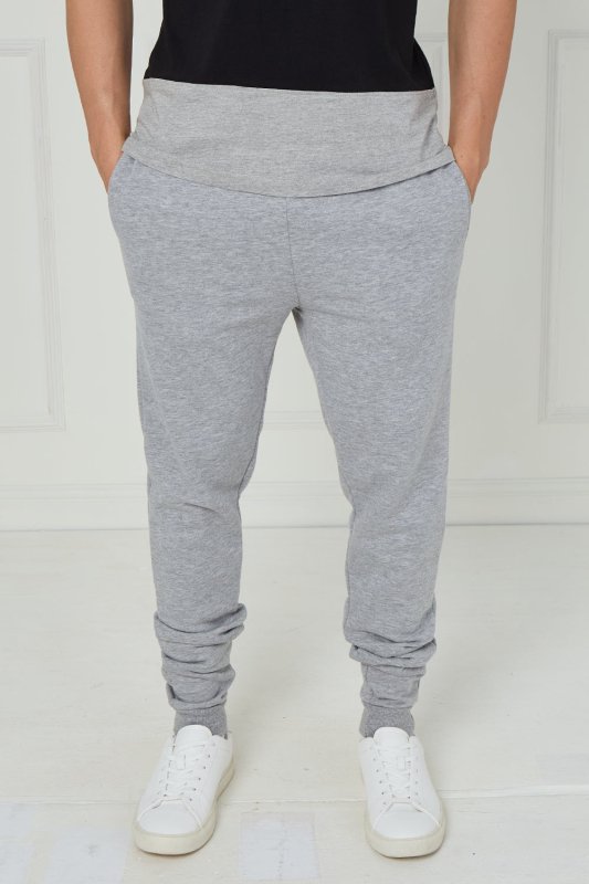 Men’s Grey Slim Fit Joggers - Jogger - British D'sire