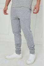 Men’s Grey Slim Fit Joggers - Jogger - British D'sire