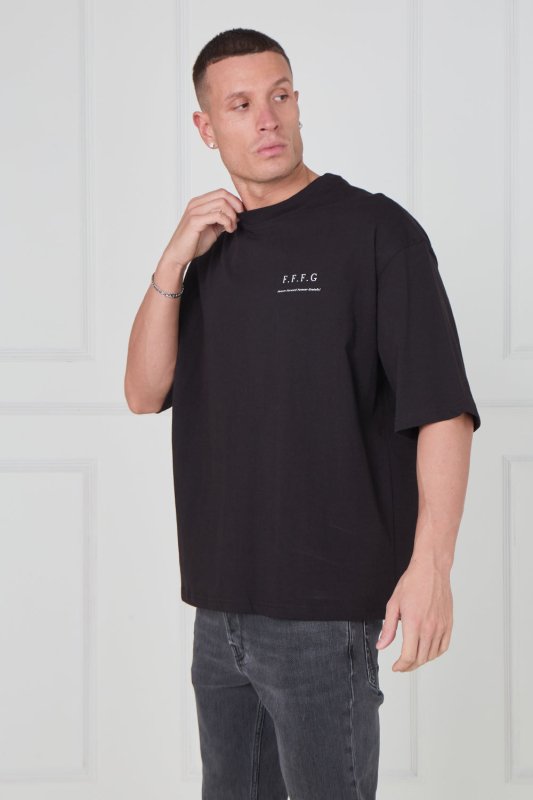 Men’s Oversized Heavyweight T-Shirt – “Forever Forward. Forever Grateful.” - T-Shirt - British D'sire