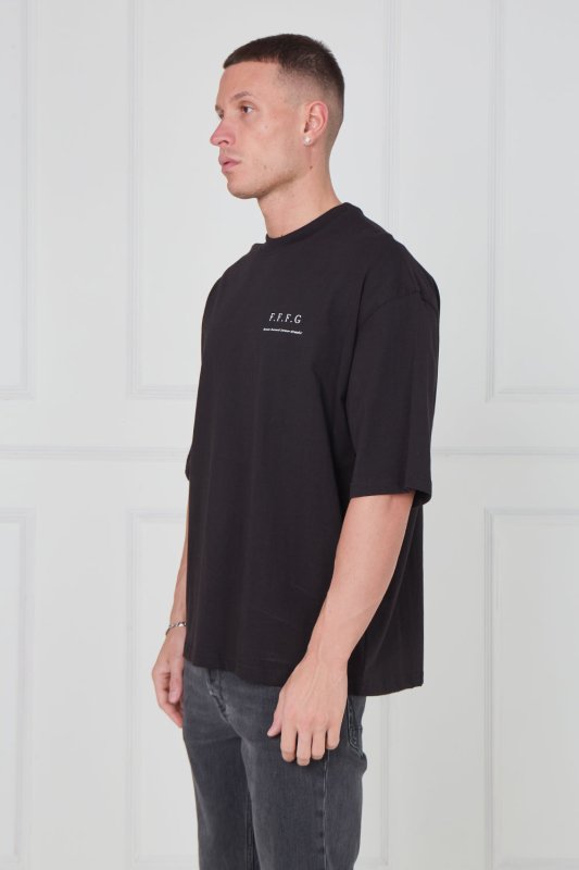 Men’s Oversized Heavyweight T-Shirt – “Forever Forward. Forever Grateful.” - T-Shirt - British D'sire