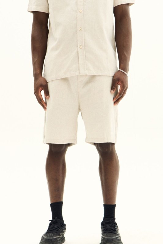 Men’s Premium Short Sleeve Shirt & Shorts Co - Ord Set - co ord set - British D'sire