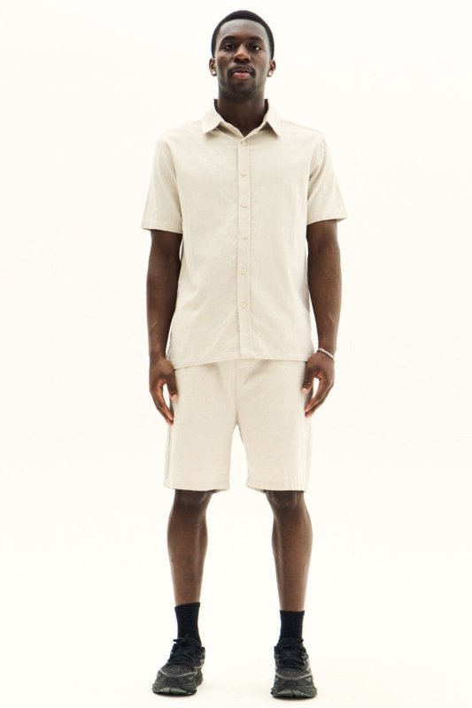 Men’s Premium Short Sleeve Shirt & Shorts Co - Ord Set - co ord set - British D'sire