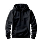 Men's Pullover Hoodie in Black - Men's Pullover Hoodie - British D'sire