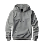Men's Pullover Hoodie in Grey - Men's Pullover Hoodie - British D'sire