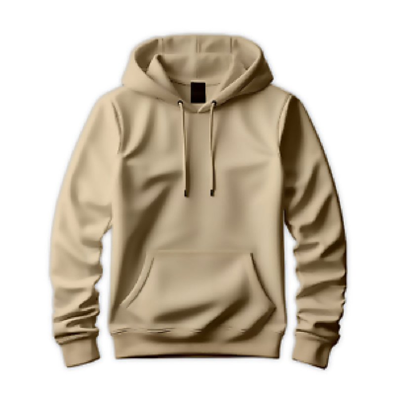 Men's Pullover Hoodie in Sand - Men's Pullover Hoodie - British D'sire Main image