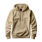 Men's Pullover Hoodie in Sand - Men's Pullover Hoodie - British D'sire
