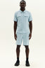 Men’s Slim Fit Textured Shirt & Shorts Co - Ord Set - co ord set - British D'sire