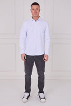 Men's Textured Button - Up Shirt - Shirts - British D'sire