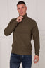Men’s Textured Half Zip Jumper - Jumper - British D'sire