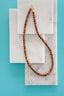 Mens Tigers Eye And Red Jasper Necklace - Necklaces - British D'sire