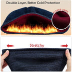 Mens Winter Beanie Hat Warm Fleece Lined Skull Cap for Men Reversible Women Windproof Watch Hat Knit Warm Unisex Beanie - Hats & Caps - British D'sire