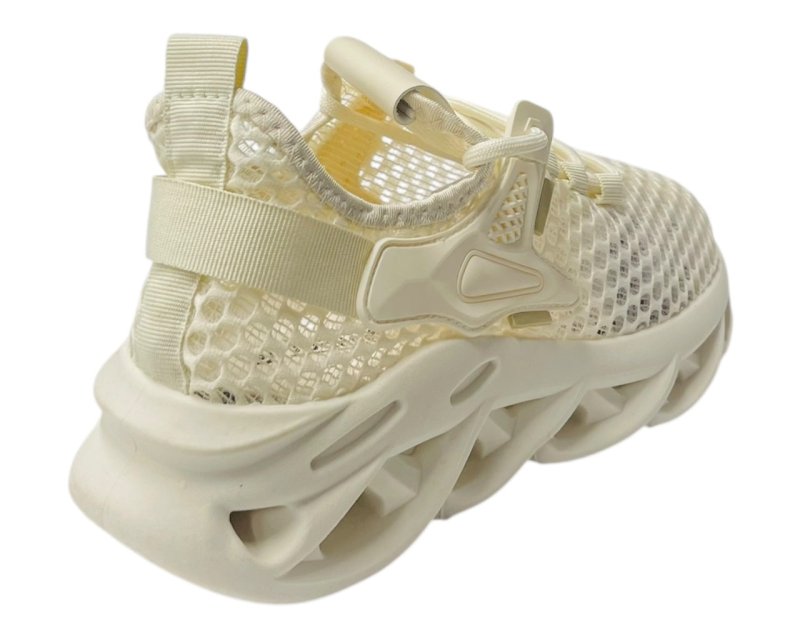 Mesh Lace Up Summer Trainers - Trainers - British D'sire
