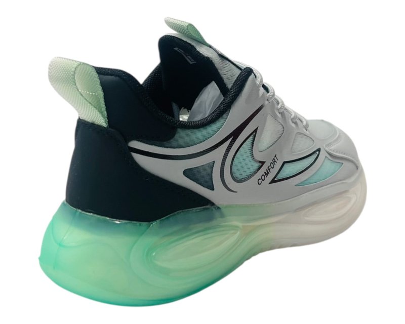 Mesh Lightweight Sports Lace Up Trainers - Trainers - British D'sire
