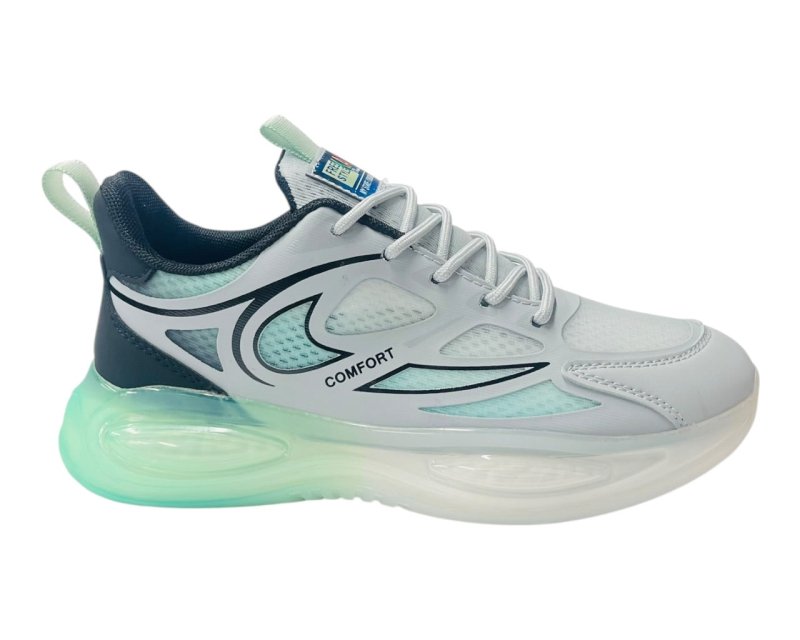 Mesh Lightweight Sports Lace Up Trainers - Trainers - British D'sire