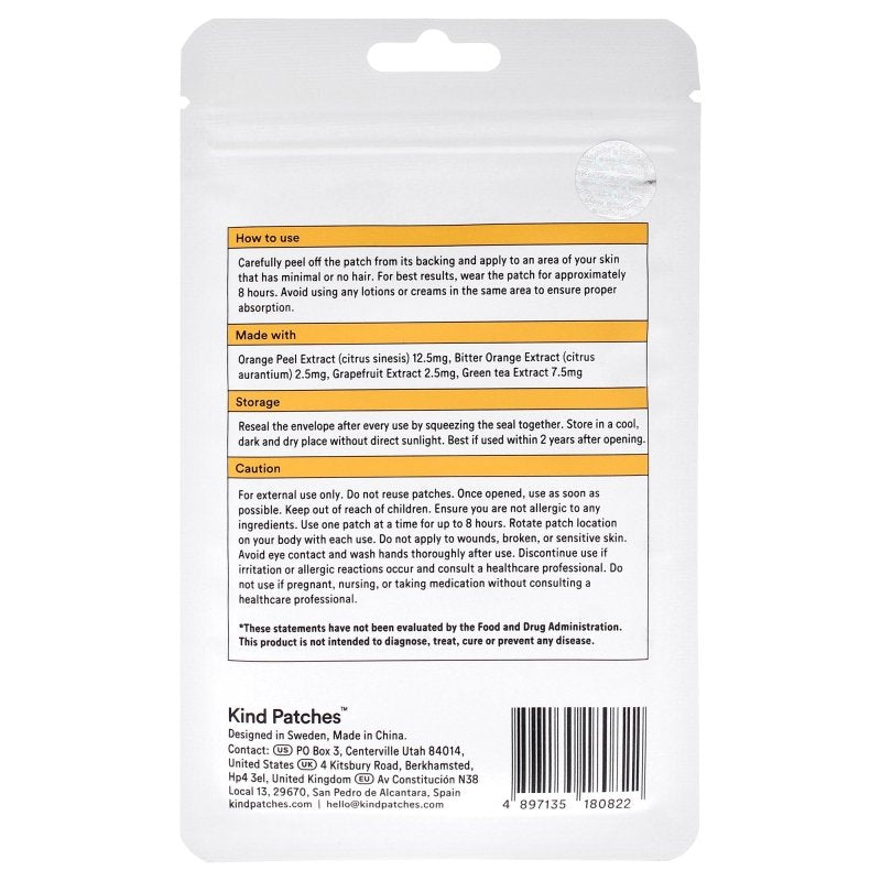 Metabolic Balance Patches by Kind Patches for Unisex - 30 Count Patches - Patches - British D'sire