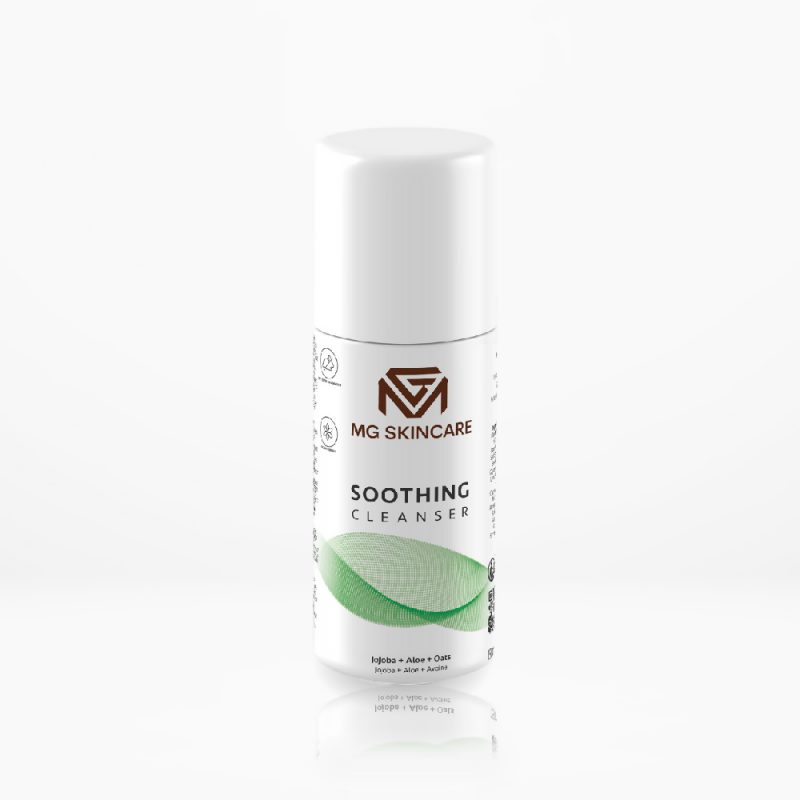 MG Skin Care - Face Cleanser with Jojoba oil + shea butter +Coconut oil this Soothing Milk Cleanser is the best Cleanser For Dry Rosacea Skin to remove make up - Face Care - British D'sire Main image