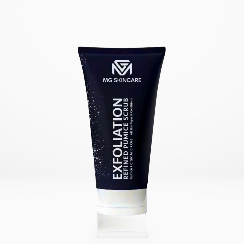 MG Skin Care Nature Volcanic Powder Face Scrub Exfoliator 30 ml – Natural Rock Face Exfoliator Scrub For Dead Skin Cells & Unclog Pores, this exfoliator face scrub treats Pigmentation + acne scaring + uneven skin tones - Face Care - British D'sire