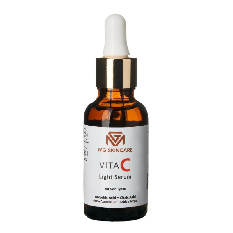 MG Skin Care - Vitamin C Serum for Face, Anti aging Facial, Vitamin C Serum for Smoother, Glowing and Firmer, Suitable to all Skin Types (Vegan) 30ml - Face Care - British D'sire Main image