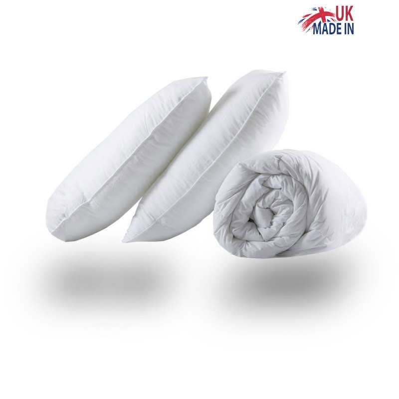 Micra Plus – Polycotton Duvet And Pillows Hollowfibre Filled Set - British D'sire Main image