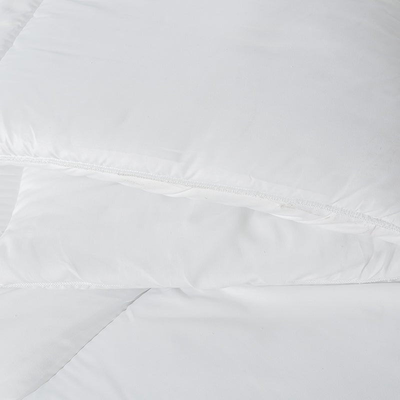 Microfibre Soft Like Down Duvet + 2 Pillows Non Allergenic Hollow Filling - British D'sire