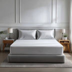 Microfibre Soft Touch Fitted Sheet 40cm Extra Deep Skirt Plain Dyed Bed Linen - British D'sire