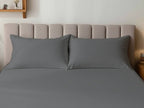 Microfibre Soft Touch Plain Dyed Housewife Pillowcase Pair - British D'sire