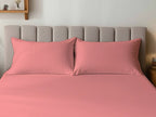 Microfibre Soft Touch Plain Dyed Housewife Pillowcase Pair - British D'sire