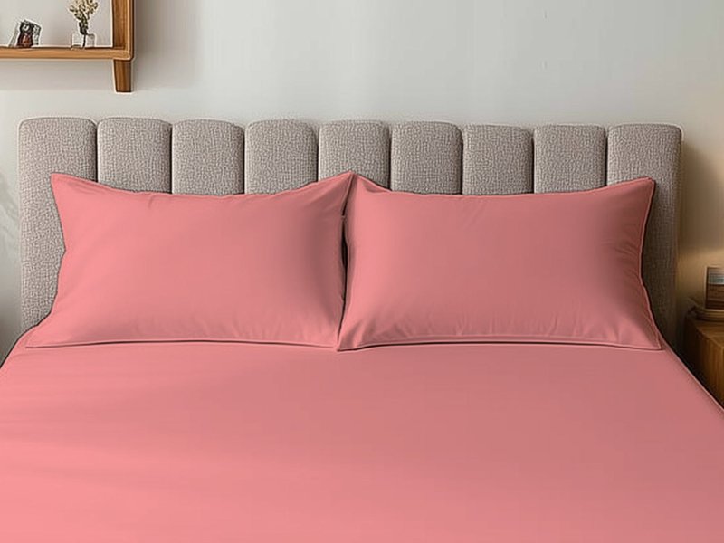 Microfibre Soft Touch Plain Dyed Housewife Pillowcase Pair - British D'sire