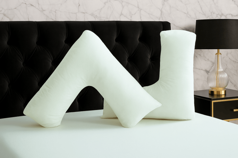microfibre V Shape Pillowcase - British D'sire