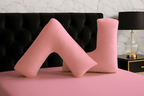 microfibre V Shape Pillowcase - British D'sire