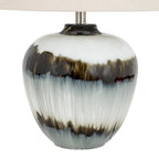 Midnight Shadows Table Lamp With Linen Shade - Lamps - British D'sire