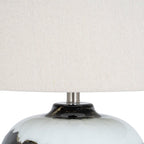 Midnight Shadows Table Lamp With Linen Shade - Lamps - British D'sire