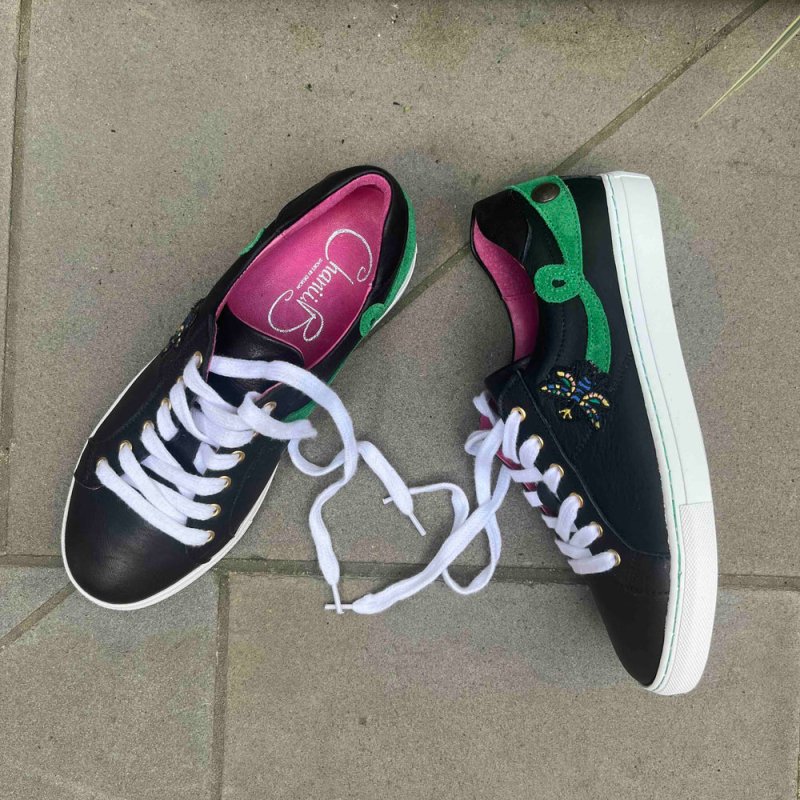 Miel Black B - Line sneaker - Sneaker - British D'sire