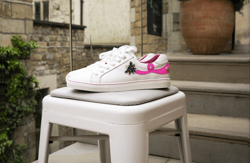 Miel White B - Line sneaker - Sneaker - British D'sire