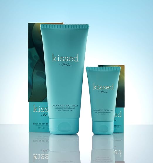 Mii Cosmetics Kissed Daily Boost Face Cream Gradual Tan 50 ml - British D'sire