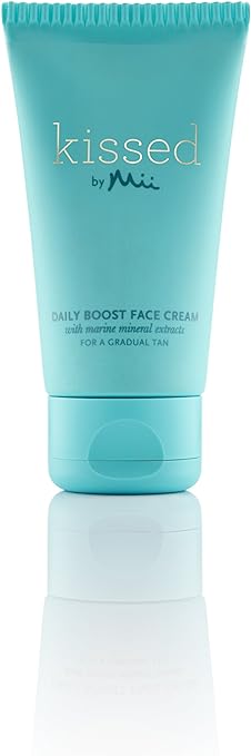 Mii Cosmetics Kissed Daily Boost Face Cream Gradual Tan 50 ml - British D'sire