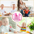 Milk Carton Holder With Handle Reusable Juice Box Bag Holder No Squeeze Adjustable Folding Food Pouch And Milk Box Holder For Kids - Milk Carton Holder - British D'sire