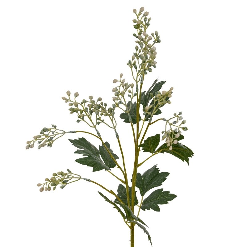 Milk Thistle Bud Spray Artificial Flower Stem - Artificial Plants & Trees - British D'sire