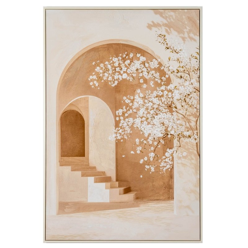 Milos Handpainted Canvas in Frame - Wall Art & Signs - British D'sire