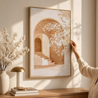 Milos Handpainted Canvas in Frame - Wall Art & Signs - British D'sire