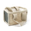 Mini Shopping Basket - 16X10X12cm - Charcoal - Stacking Natural Jute Baskets - British D'sire