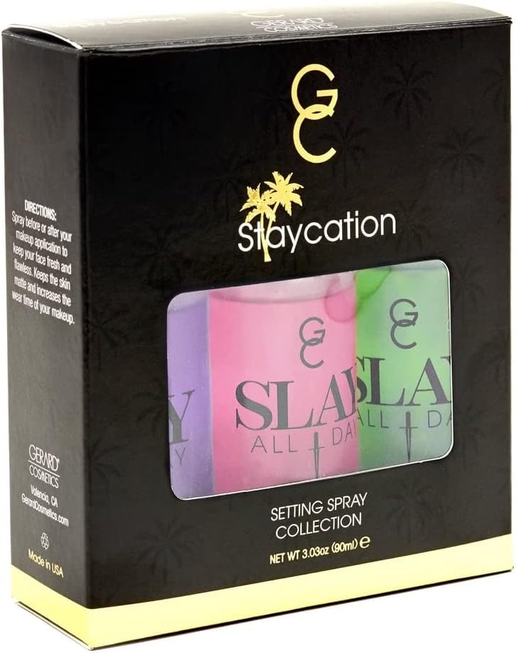 Gerard Cosmetics Slay All Day Setting Spray Bundle Staycation (3X 30ml) Main image