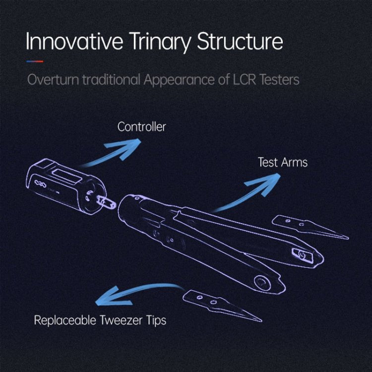 MINIWARE DT71 Measuring Digital Tweezers Signal Generator Multimeter - British D'sire