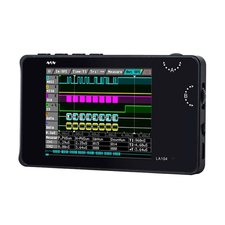 MINIWARE LA104 Logic Analyzer 4 - Channel Debugging Assistant Sampling Analog Oscilloscope - British D'sire Main image