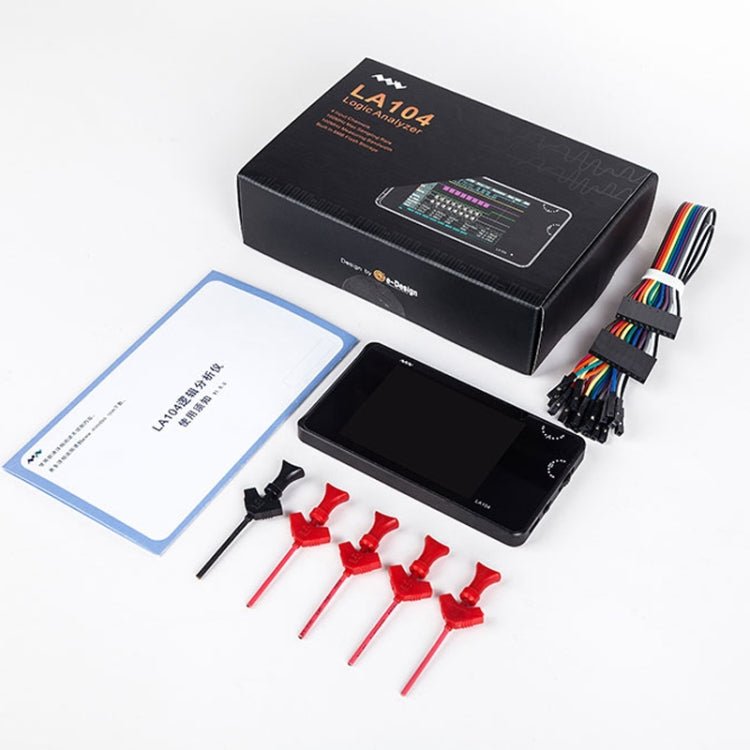 MINIWARE LA104 Logic Analyzer 4 - Channel Debugging Assistant Sampling Analog Oscilloscope - British D'sire