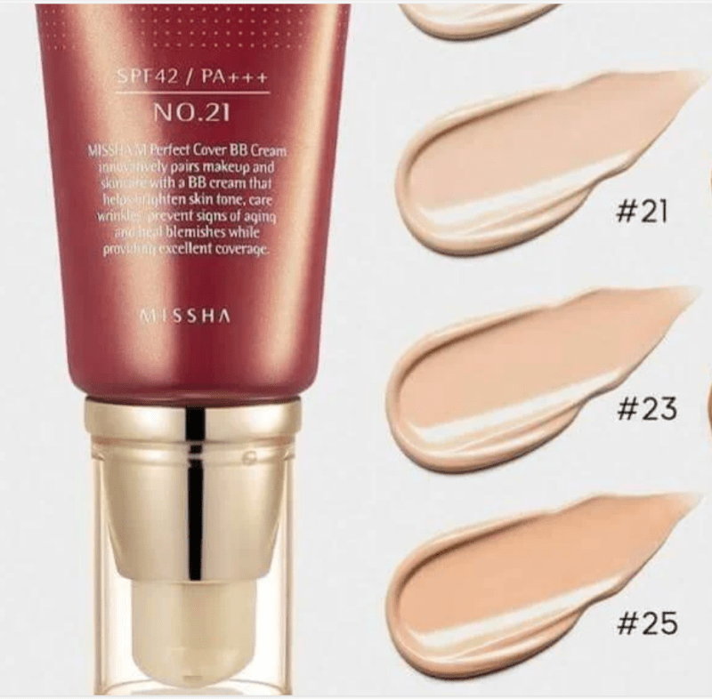 MISSHA M Perfect Cover BB Cream SPF42 50ml - Foundations & Concealers - British D'sire