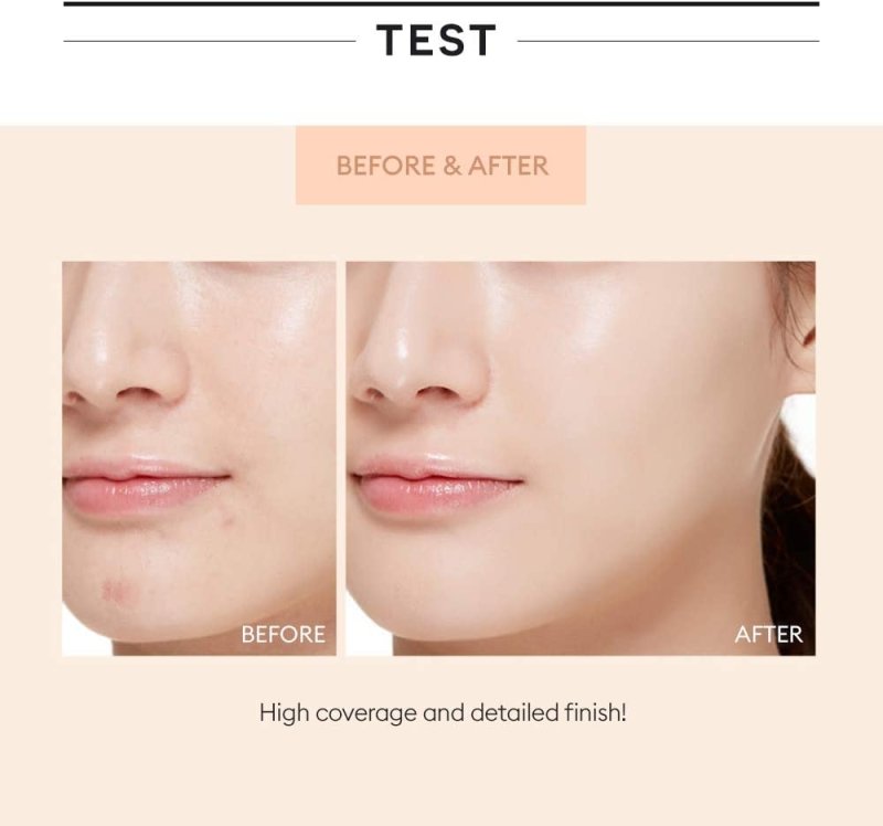MISSHA Magic Cushion Cover Lasting Foundation SPF50+/PA+++, 21 Light Beige 15 g - Foundations & Concealers - British D'sire